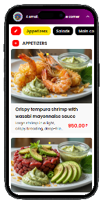 Digital Menu